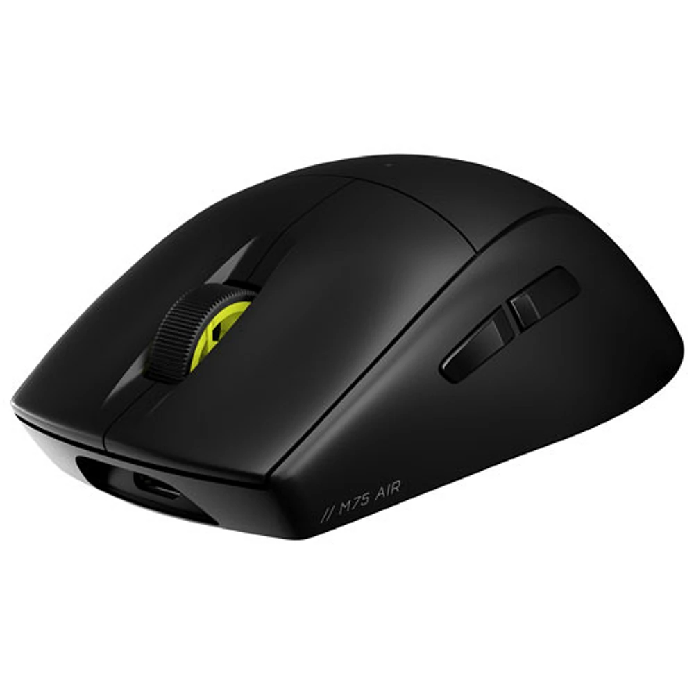 Corsair M75 AIR 26000 DPI Bluetooth Optical Gaming Mouse - Black