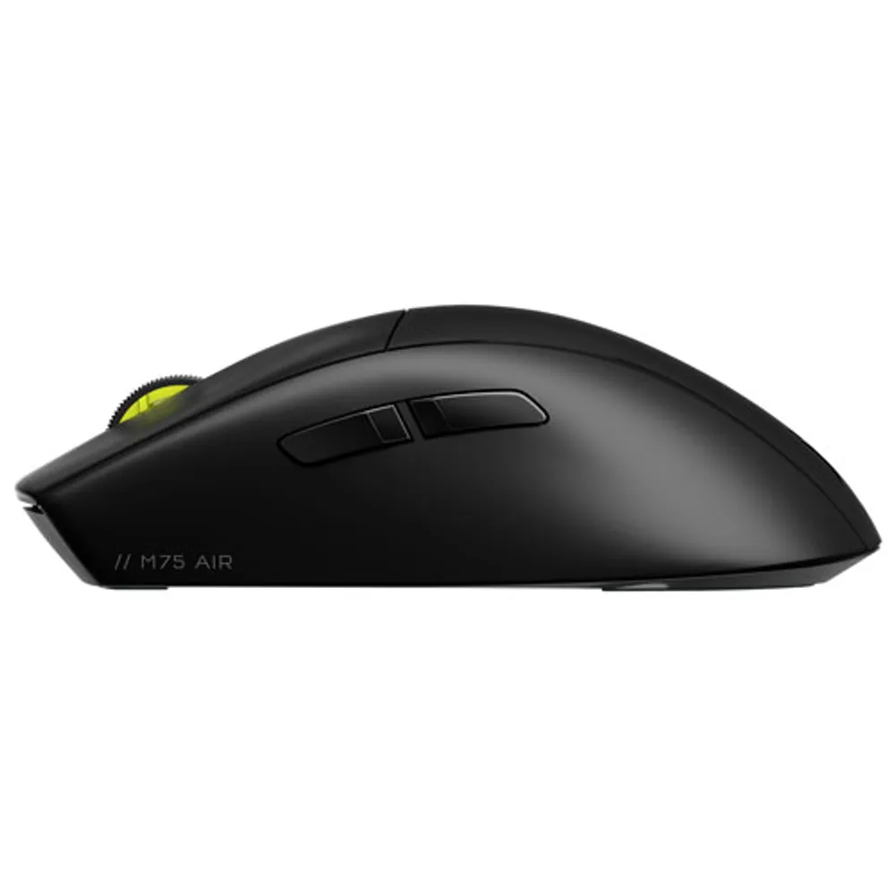 Corsair M75 AIR 26000 DPI Bluetooth Optical Gaming Mouse - Black