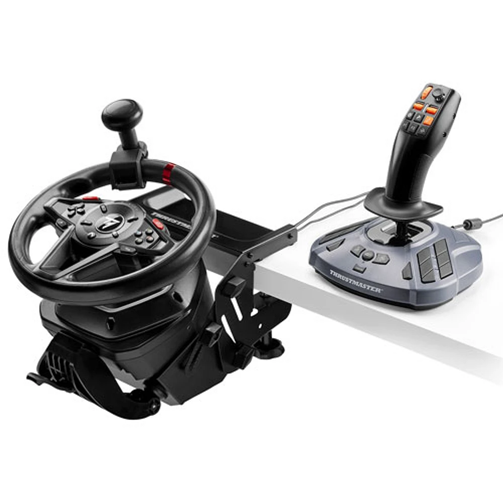 Manche de machinerie agricole SimTask de Thrustmaster - Noir