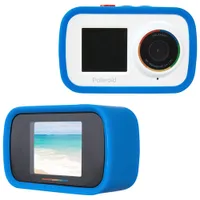 Polaroid ID922 Waterproof 4K UHD Action Camera Kit - Blue/White - Only at Best Buy