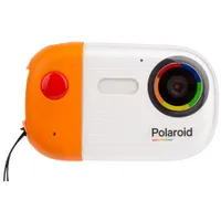 Polaroid IE50 18MP Waterproof Camera - White/Orange - Only at Best Buy