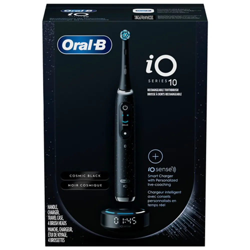 Oral-B iO Series 10 Rechargeable Electric Toothbrush - Black