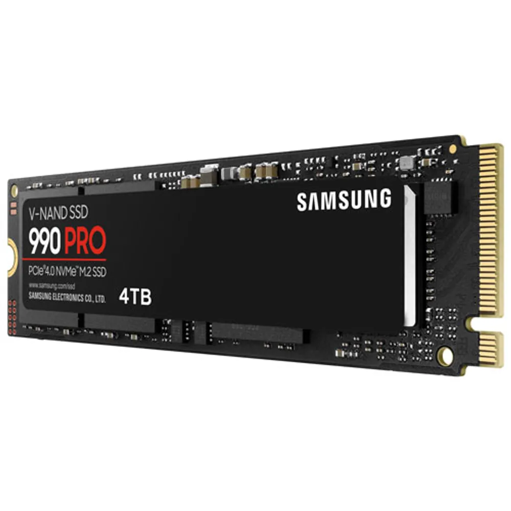 Samsung 990 Pro 4TB NVMe PCI-e Internal Solid State Drive (MZ-V9P4T0BAM)