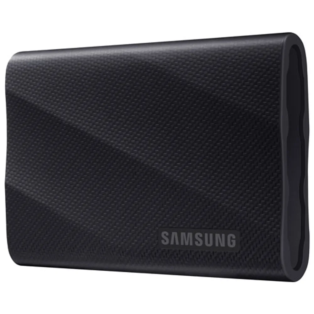 Samsung T9 4TB USB 3.2 External Solid State Drive (MU-PG4T0B/AM) - Black - English