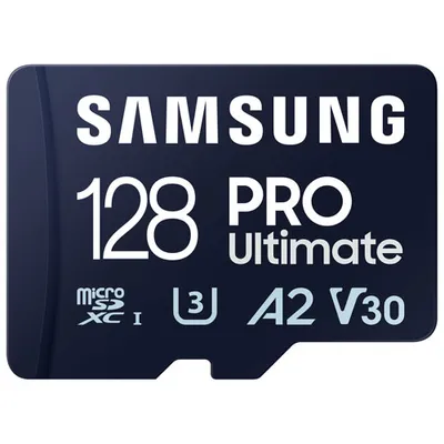 Samsung PRO Ultimate 128GB 200MB/s microSD Memory Card