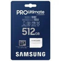 Samsung PRO Ultimate 512GB 200MB/s microSD Memory Card