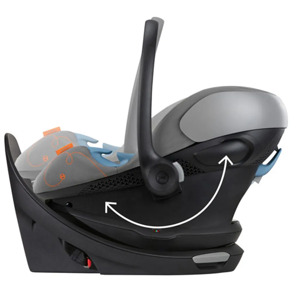 Cybex Aton G Swivel Infant Car Seat- Lava Grey