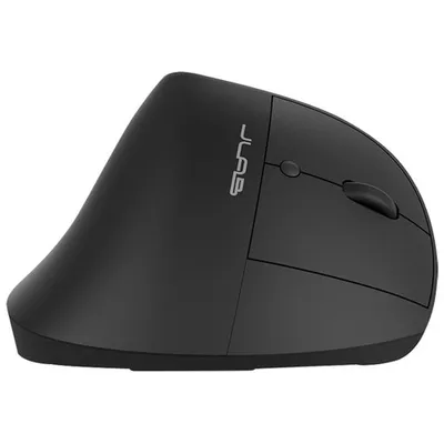 JLab JBuds Ergonomic Wireless Mouse - Black - Only at Best Buy