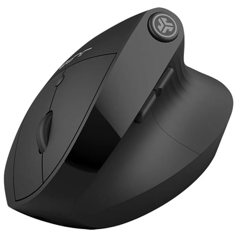 JLab JBuds Ergonomic Wireless Mouse - Black - Only at Best Buy