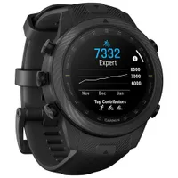 Garmin MARQ Athlete (Gen 2) Carbon Edition 48mm Bluetooth Running Smartwatch - Black