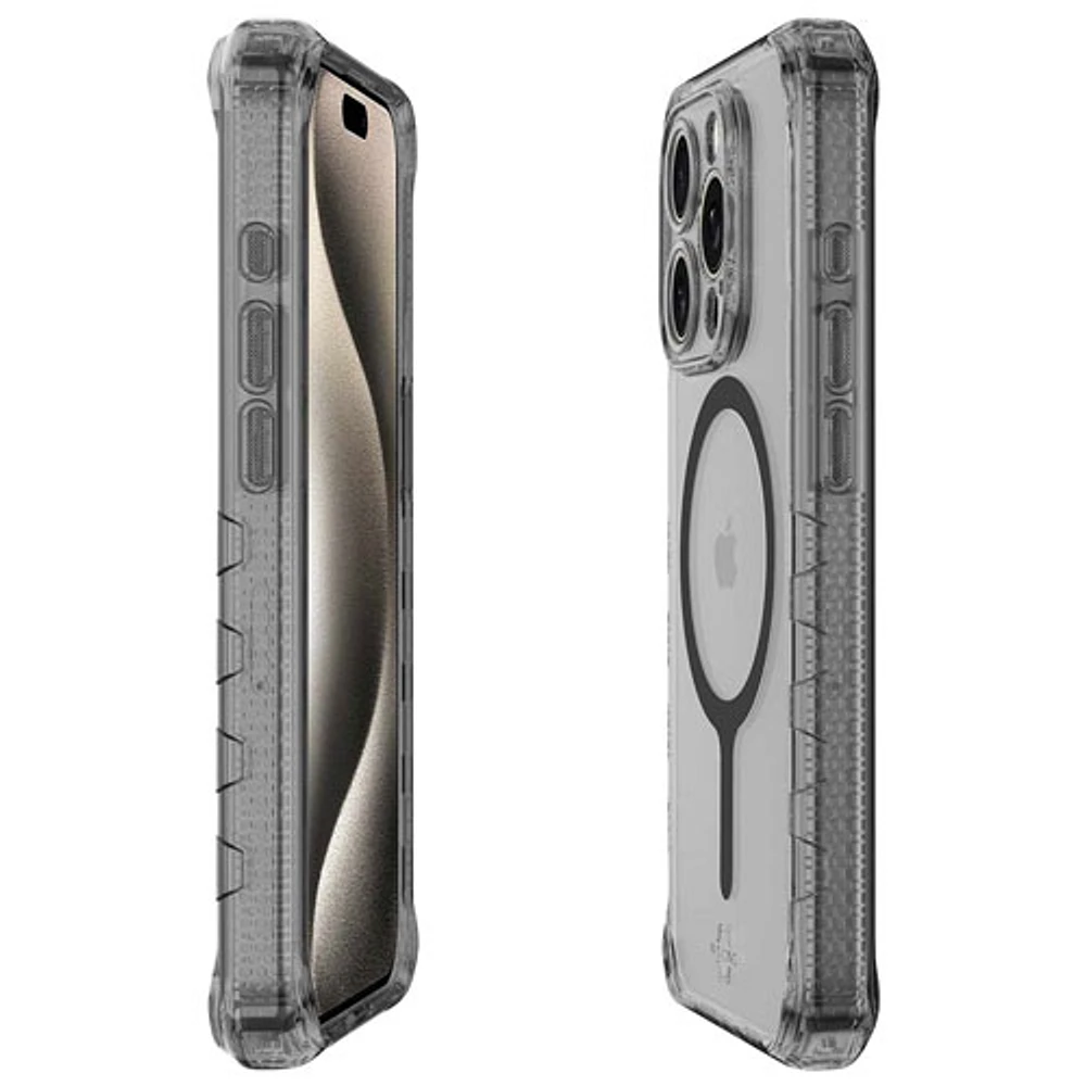 Itskins Supreme_R Fitted Hard Shell Case with MagSafe for iPhone 15 Pro - Clear