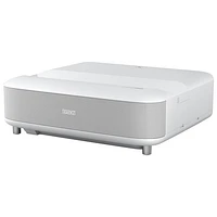 Epson EpiqVision Ultra LS650 Smart Streaming Laser 4K HDR Home Theatre Projector with Android TV - White