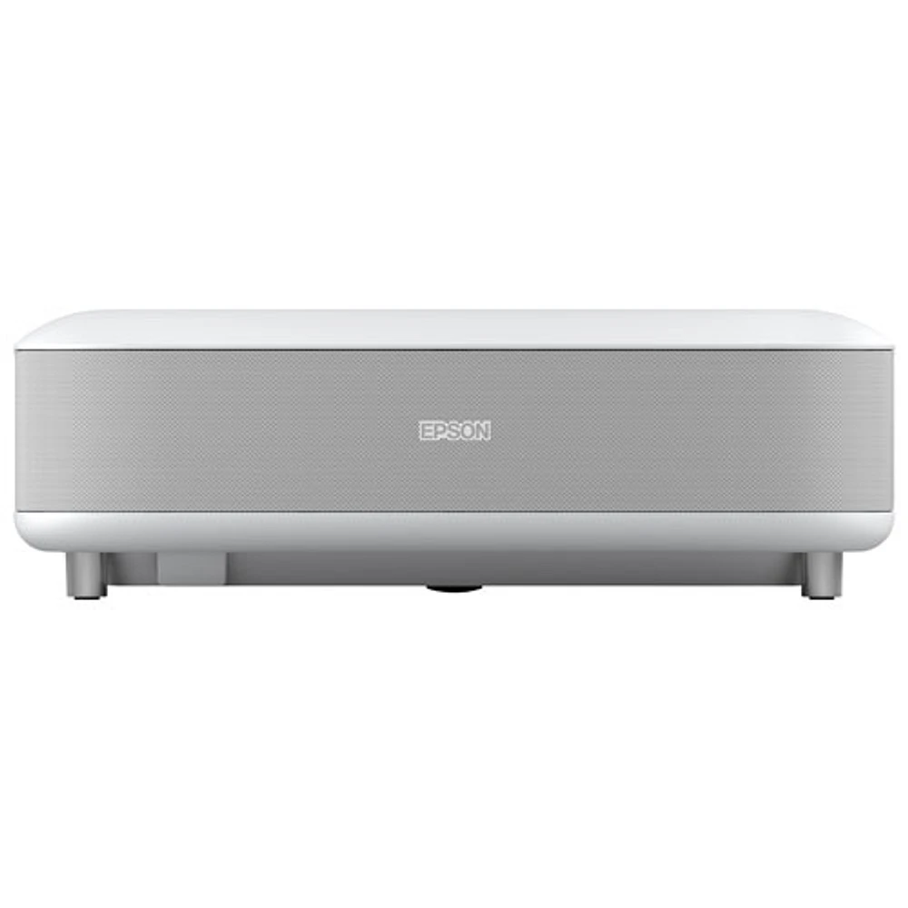 Epson EpiqVision Ultra LS650 Smart Streaming Laser 4K HDR Home Theatre Projector with Android TV - White
