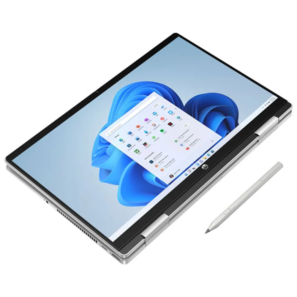 HP Pavilion x360 14" Touchscreen 2-in-1 Laptop - Silver (Intel Core i5-1335U/8GB RAM/512GB SSD/Win 11)