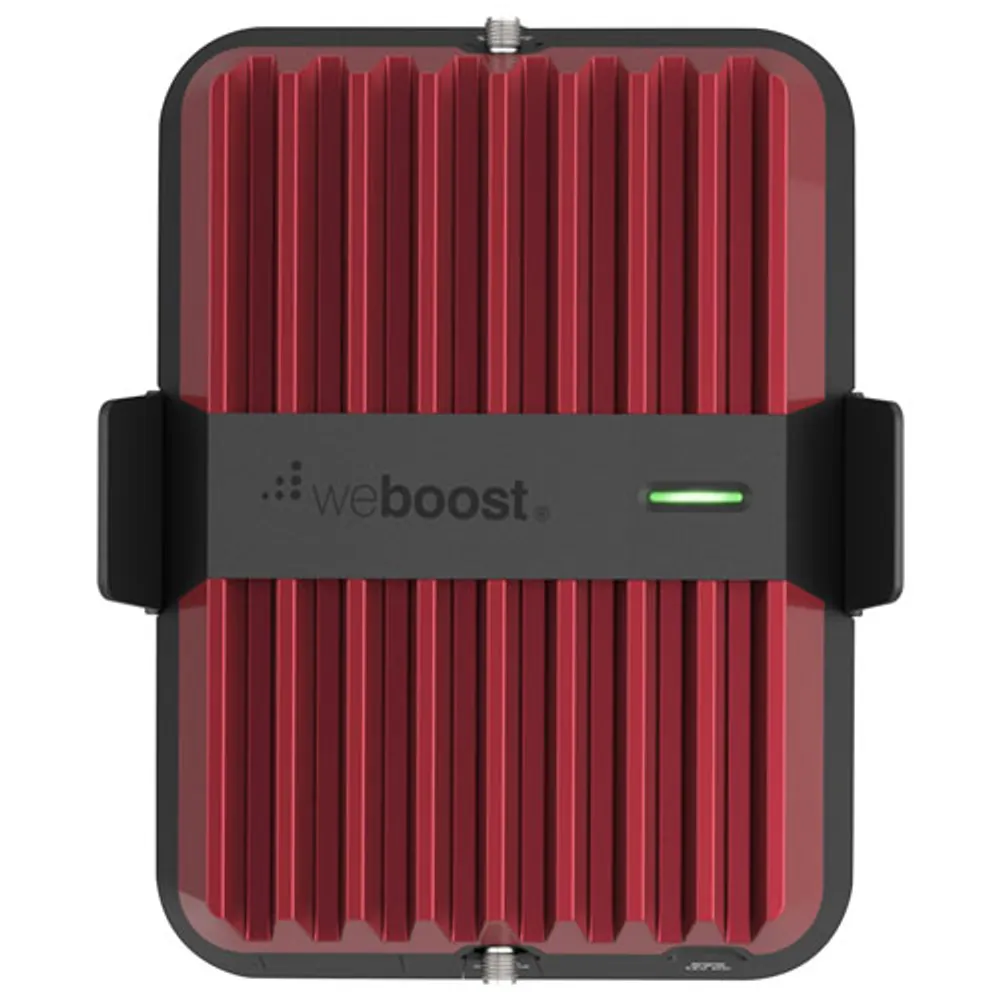 weBoost DriveReach In-Vehicle Cell Phone Signal Booster Kit (652061) - Black/Red