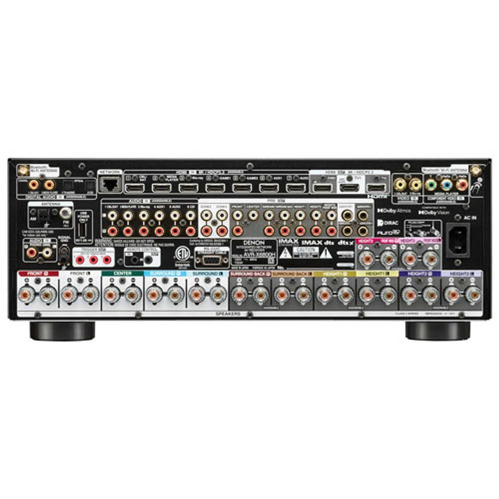 Denon AVR-X6800H 13.4 Channel 8K HDR AV Receiver