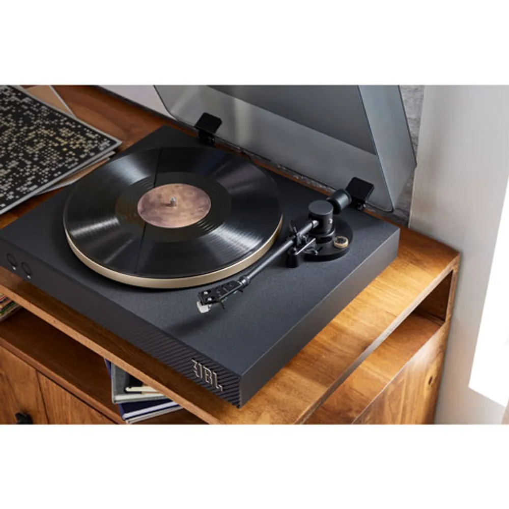 JBL Spinner Belt Drive Bluetooth Turntable - Gold