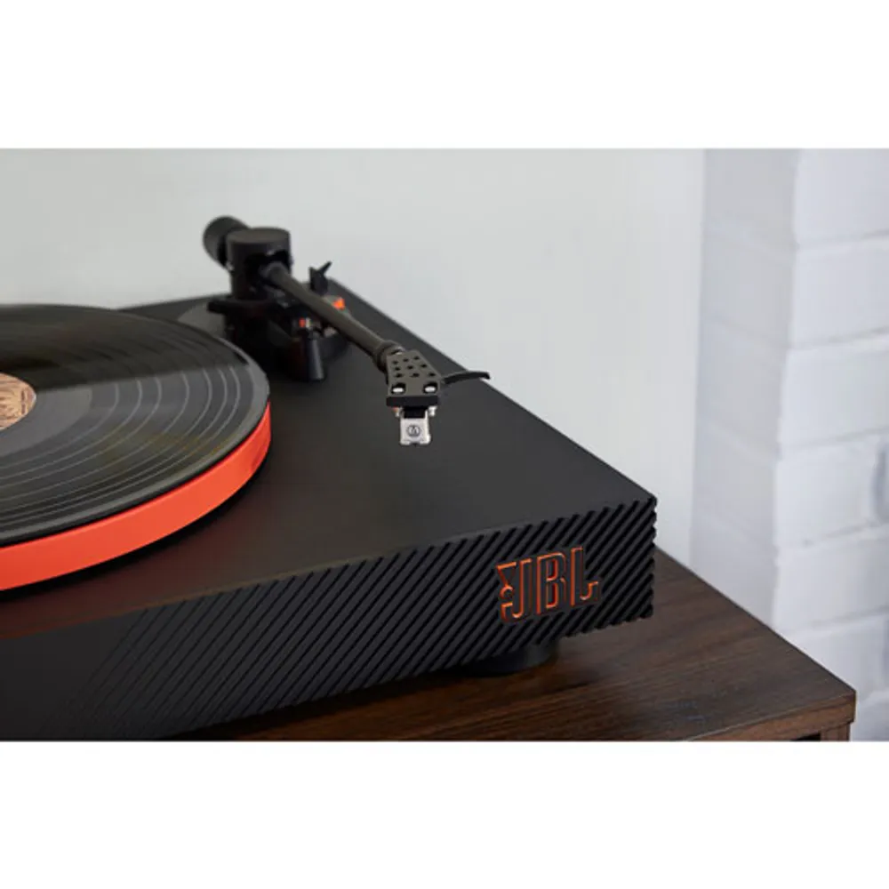 JBL Spinner Belt Drive Bluetooth USB Turntable - Black