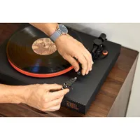 JBL Spinner Belt Drive Bluetooth USB Turntable - Black