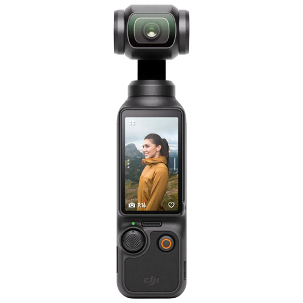 DJI Osmo Pocket 3 3-Axis Stabilized 4K Handheld Camera with Rotatable touchscreen - Black