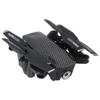 Vivitar Skyhawk Foldable RC Plane / Toy Drone with Camera & Controller - Black - Only at Best Buy