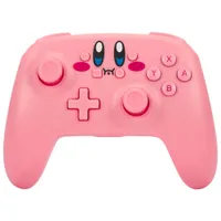 PowerA Kirby Mouth Wireless Controller for Nintendo Switch - Pink