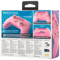PowerA Kirby Mouth Wireless Controller for Nintendo Switch - Pink