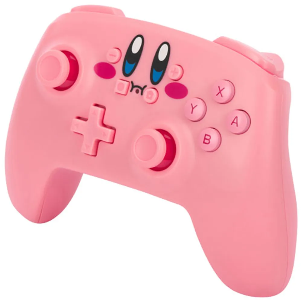 PowerA Kirby Mouth Wireless Controller for Nintendo Switch - Pink