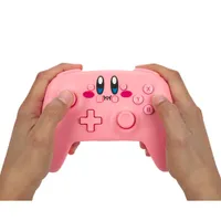 PowerA Kirby Mouth Wireless Controller for Nintendo Switch - Pink