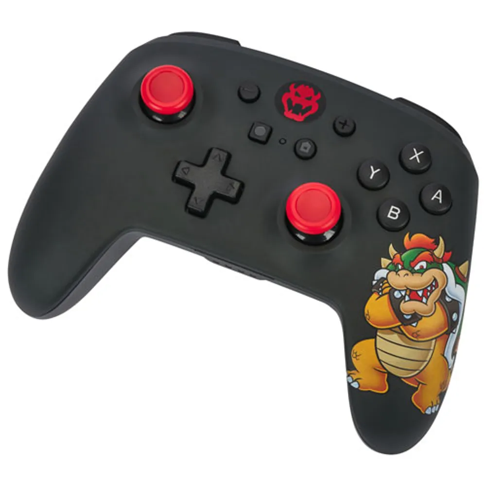 PowerA King Bowser Wireless Controller for Nintendo Switch - Black