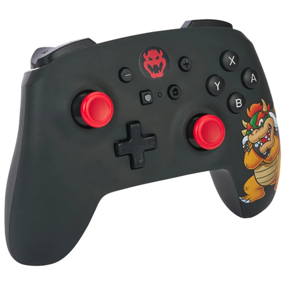 PowerA King Bowser Wireless Controller for Nintendo Switch - Black