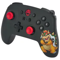 PowerA King Bowser Wireless Controller for Nintendo Switch - Black