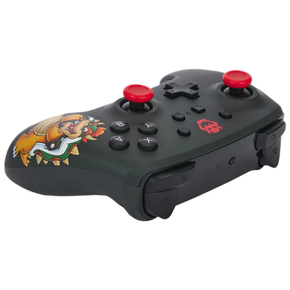 PowerA King Bowser Wireless Controller for Nintendo Switch - Black