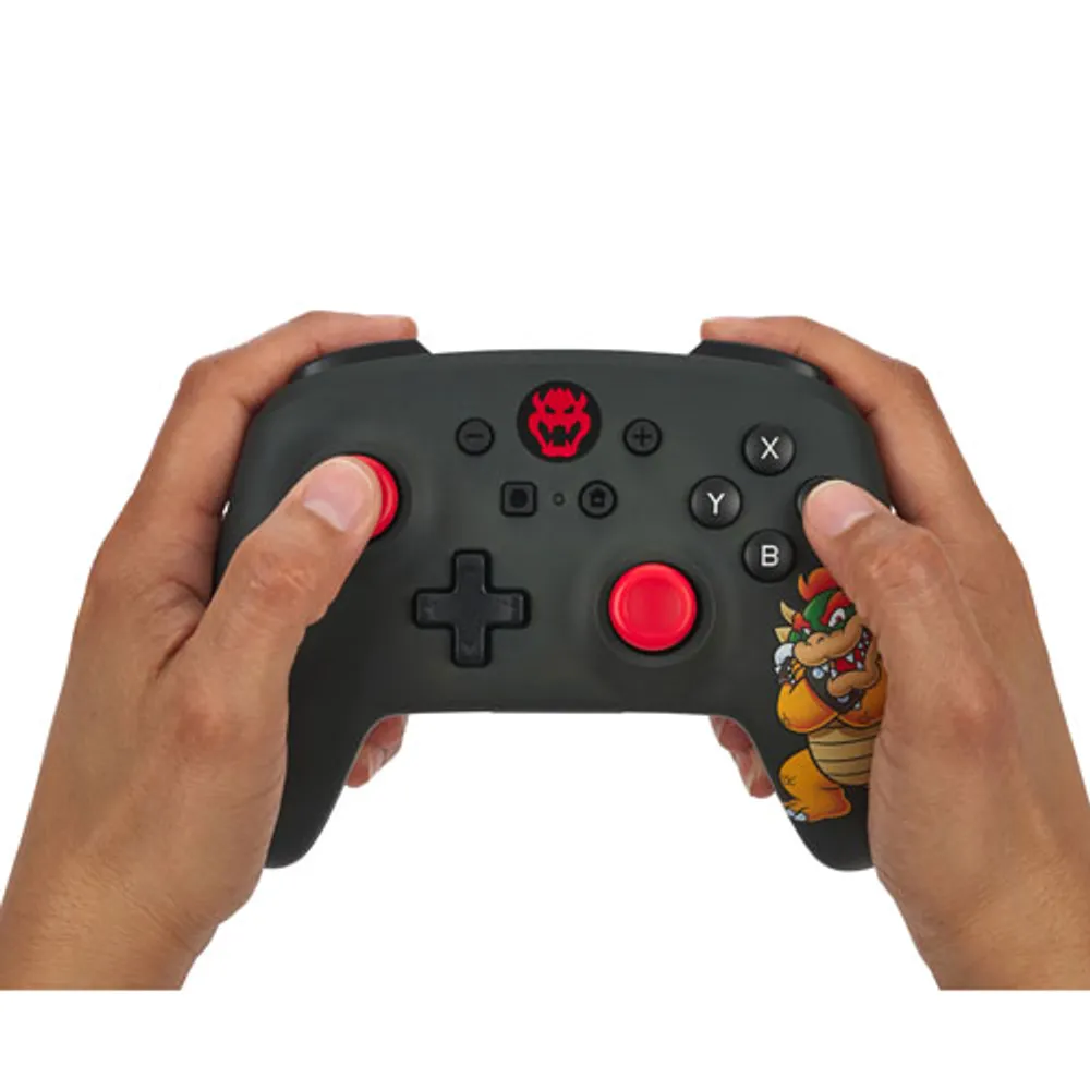 PowerA King Bowser Wireless Controller for Nintendo Switch - Black