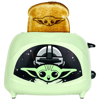 Uncanny Brands Star Wars Mandalorian Baby Yoda Elite Toaster - 2-Slice