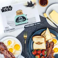 Uncanny Brands Star Wars Mandalorian Baby Yoda Elite Toaster - 2-Slice