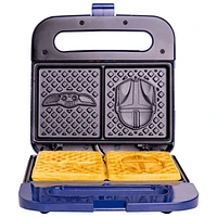 Uncanny Brands Star Wars Mando & Grogu 2-Slice Waffle Maker