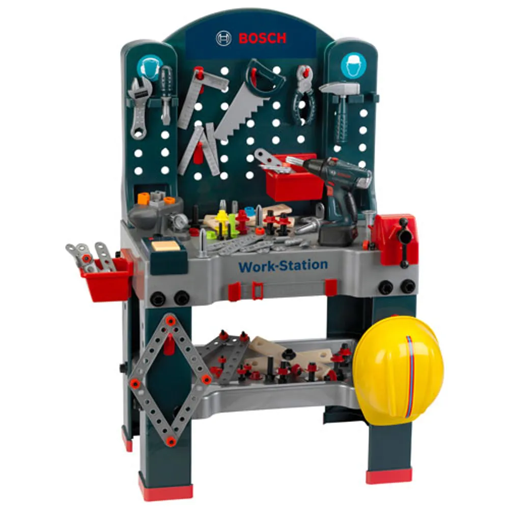 Theo Klein Toy Bosch Work Station Workbench