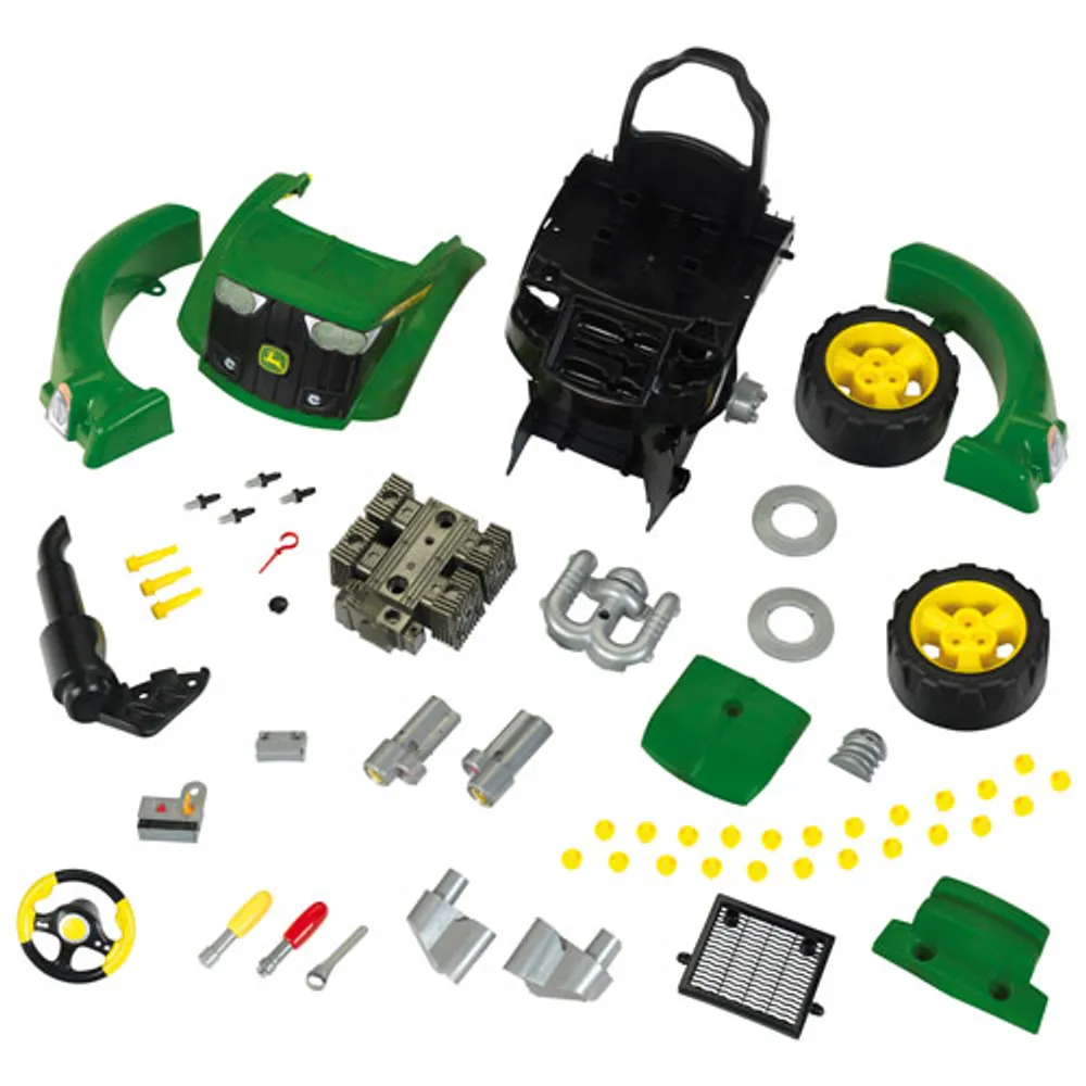 Theo Klein Toy John Deere Tractor Engine I