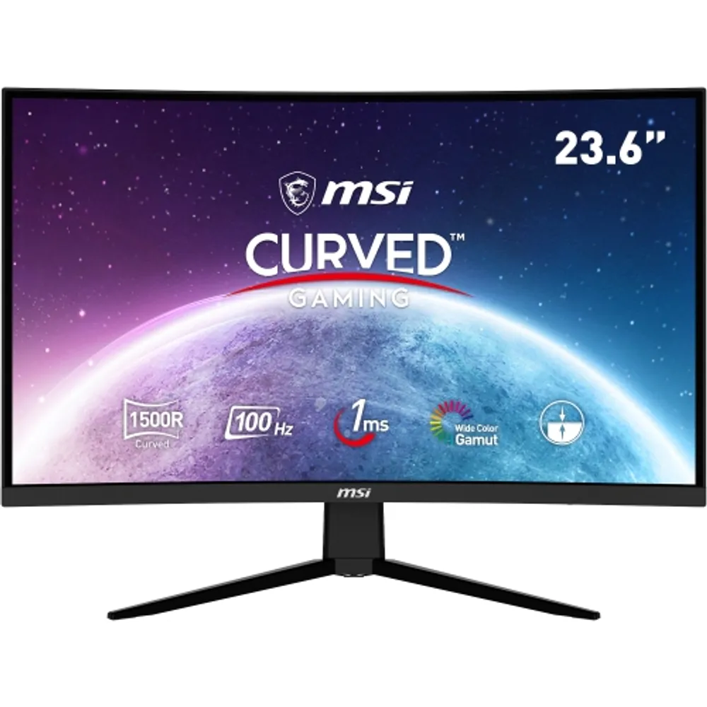 G274CV Curved Gaming Monitor - 27 Inch, 1ms Response Time, 1500R