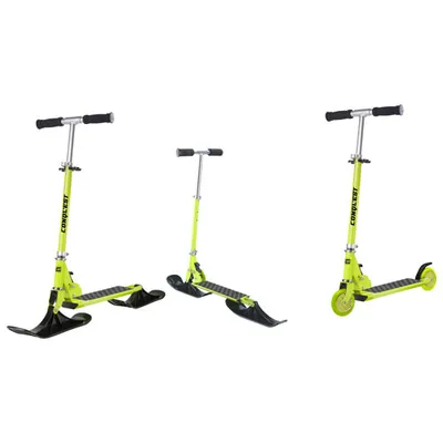 Conquest 2-in-1 Convertible Snow Kick Scooter