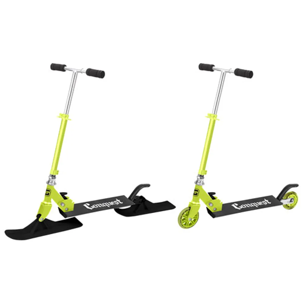 Conquest 2-in-1 Convertible Snow Kick Scooter