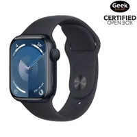 Open Box - Apple Watch Series 9 (GPS) 41mm Midnight Aluminium Case with Midnight Sport Band