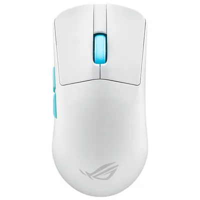 Asus ROG Harpe Ace Aim Lab Edition Pro-Tested Form Factor Lightweight 36000 DPI wireless Gaming Mice - Moonlight White - Only at Best Buy