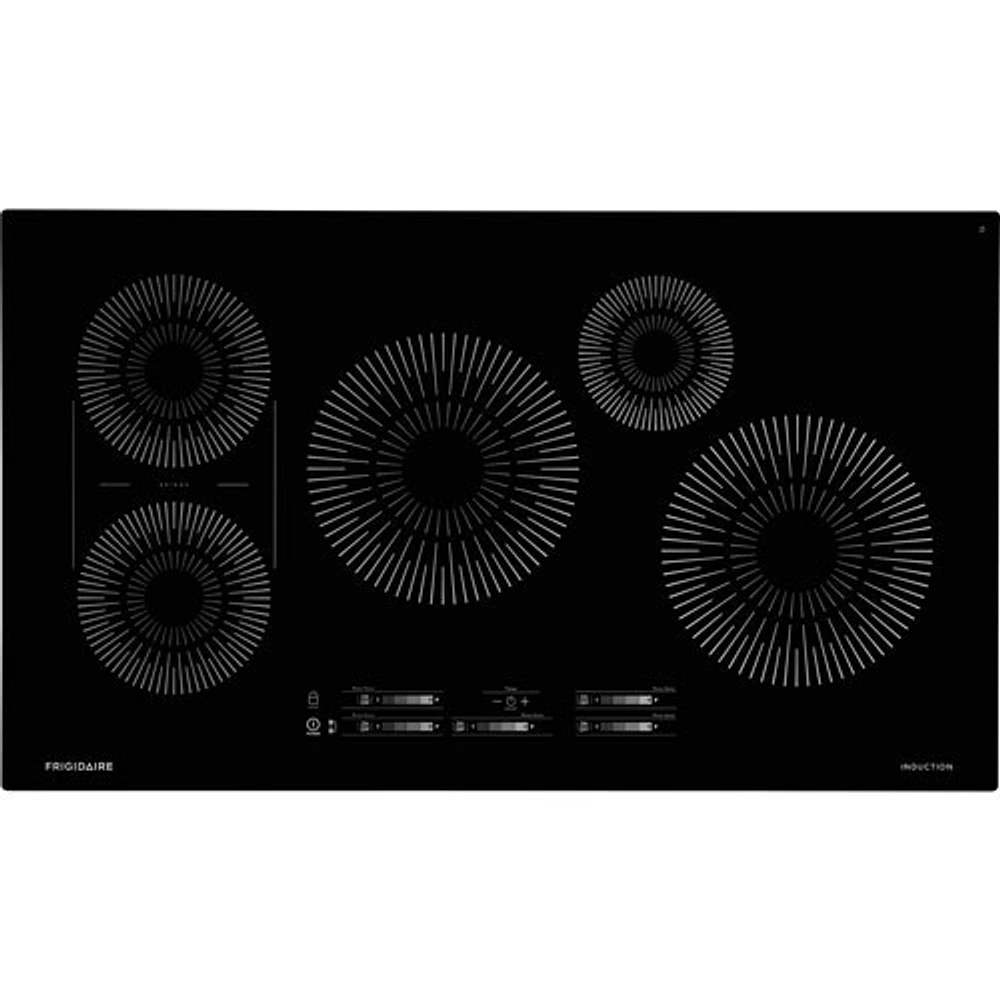 Open Box - Frigidaire 36" 5-Element Induction Cooktop (FCCI3627AB) - Black - Perfect Condition