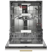 KitchenAid 24" 39dB Built-In Dishwasher w/ Stainless Steel Tub & Third Rack (KDTF924PPA) - Panel Ready