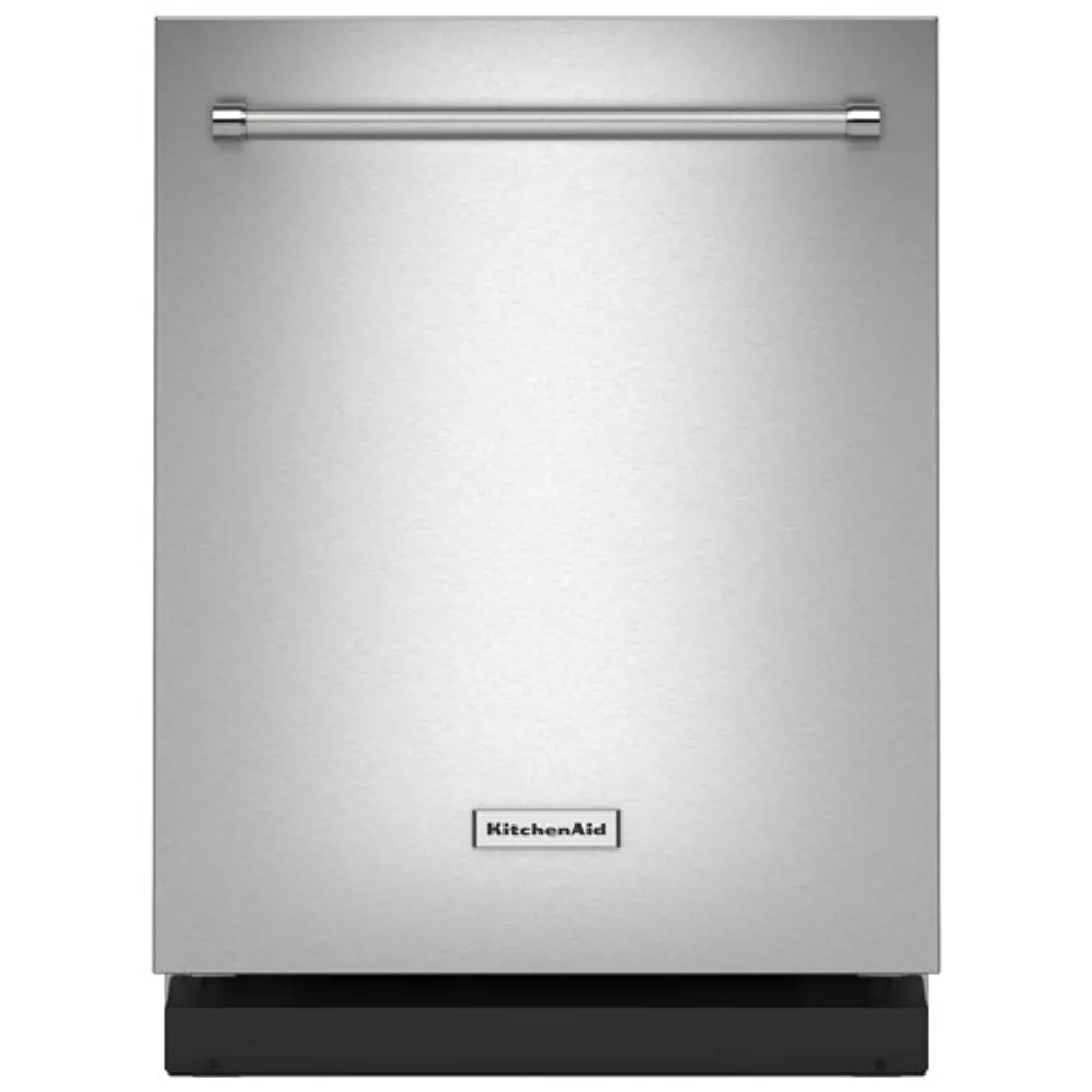 KitchenAid 24" 39dB Built-In Dishwasher w/ Stainless Steel Tub & Third Rack (KDTF924PPS) -Stainless Steel