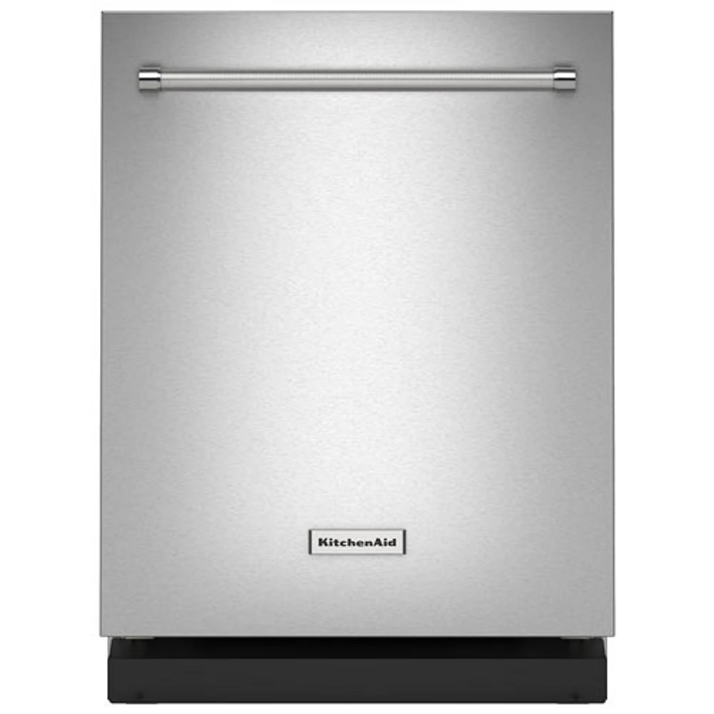 KitchenAid 24" 39dB Built-In Dishwasher w/ Stainless Steel Tub & Third Rack (KDTF924PPS) -Stainless Steel