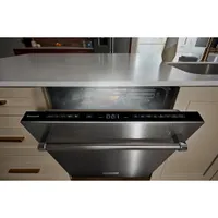 KitchenAid 24" 39dB Built-In Dishwasher w/ Stainless Steel Tub & Third Rack (KDTF924PPS) -Stainless Steel