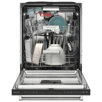 KitchenAid 24" 39dB Built-In Dishwasher w/ Stainless Steel Tub & Third Rack (KDTF924PPS) -Stainless Steel